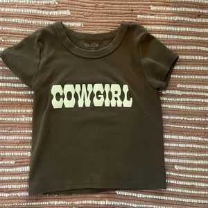 Brandy Melville / John Galt Cowgirl Top NWOT